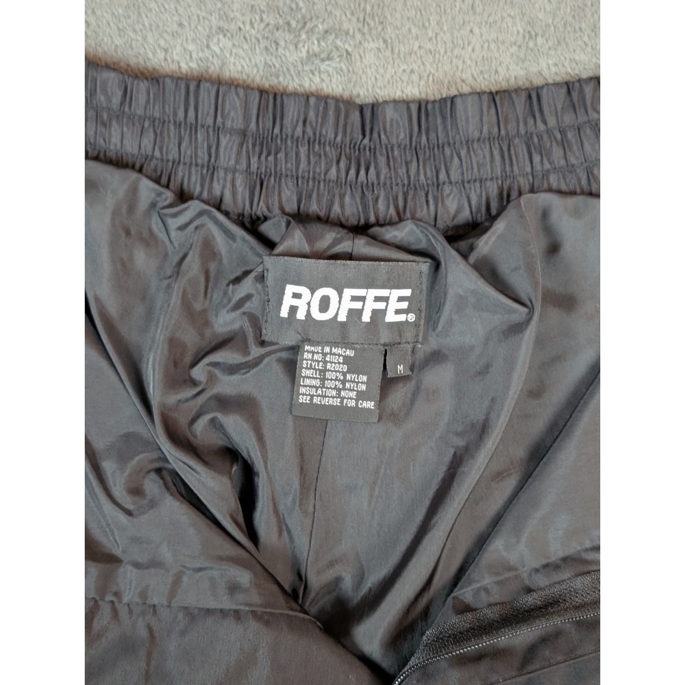 Vtg Roffe Ski Pants Men's 34 Blue Red  Zip Closure Elastic Ankle USA - Picture 5 of 16